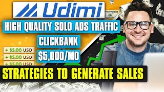 Udimi Solo Ads ReviewWorks For ClickBank Affiliate Marketing 2022 [upl. by Suivatra194]