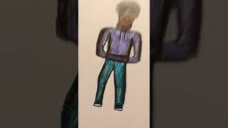 Drawing ddie newjeans pixelart drawing dude [upl. by Analla]