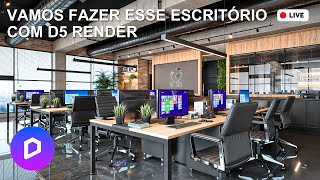 Como fazer RENDER INTERNO com D5 RENDER [upl. by Cullin152]