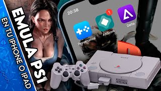 El MEJOR EMULADOR de PS1 para iOS  TUTORIAL para jugar en iPhone 2022 [upl. by Gannie]