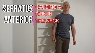 Serratus Anterior Stretch To Help Relieve Neck Pain [upl. by Valerye840]