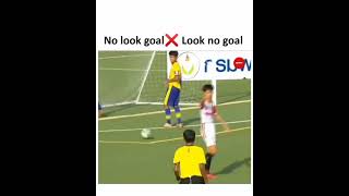 No look goal X Look no goal  Bhaarat Football [upl. by Atinele]