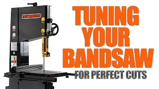 Setting Up Your Bandsaw for Perfect Cuts [upl. by Ekusuy]