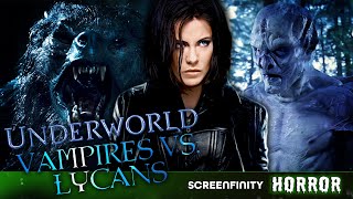 The War Between Vampires vs Lycans Underworld Franchise  Screenfinity Horror [upl. by Ardnekat]