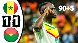 🔴 Sénégal vs Burkina Faso  Éliminatoires de la Coupe dAfrique des Nations 2025  Match [upl. by Hollingsworth693]