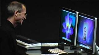 Apple CEO Steve Jobs demonstrates FaceTime on a Mac [upl. by Alaet433]