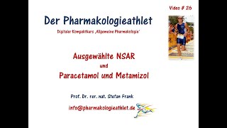 Noch mehr Analgetika Einzelsubstanzen NSAR die ParacetamolIntoxikation und Metamizol [upl. by Nocaed]