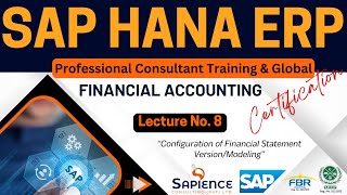 SAP Hana ERP Lec8 Configuration of Financial Statement Modelling [upl. by Tamma]