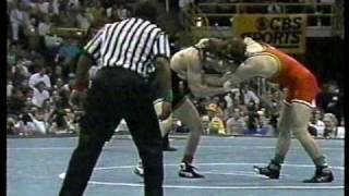 1991 NCAA Finals  134 Fried vs Brands [upl. by Alaehcim]