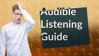 How many books can you listen to per month on Audible [upl. by Dermot]