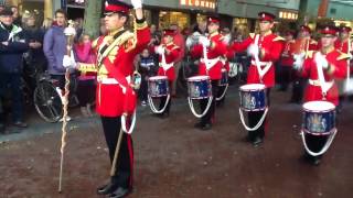 Muziekkorps in de binnenstad van Leeuwarden [upl. by Evania]