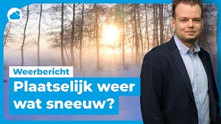 Weerbericht plaatselijk weer sneeuw [upl. by Ethe]