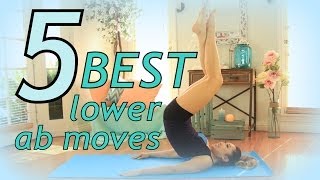 5 Best Exercises to Flatten your Lower Belly [upl. by Cruickshank]