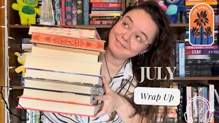 JULY READING WRAP UP 📚📖🏰 [upl. by Nowaj]