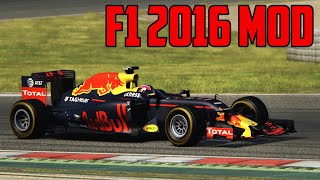 Assetto Corsa  F1 2016 Mod Showcase [upl. by Nalro]