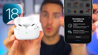 Tienes que ACTUALIZAR tus AirPods a iOS 18 ✅ [upl. by Airdnaed277]