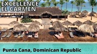 Excellence El Carmen AllInclusive Vacation Vlog  Punta Cana Dominican Republic [upl. by Hagai]