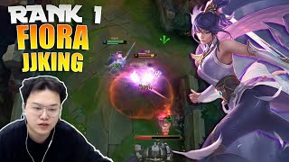 JJking Fiora vs Gragas  KR Server 1000 LP [upl. by Nacul314]