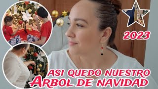 DECORANDO NUESTRO ÁRBOL DE NAVIDAD🌲 2023VLOGS EN RD [upl. by Mac]