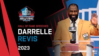 Darrelle Revis Full Hall of Fame Speech  2023 Pro Football Hall of Fame  NFL [upl. by Euqinim250]