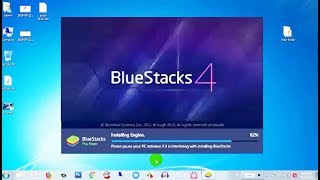 How to Install Bluestacks 4 in Windows 7 on PC [upl. by Lynelle500]