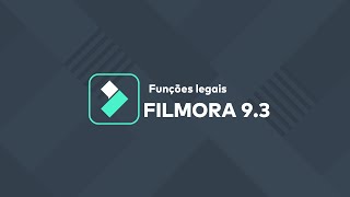 FILMORA 93  Editor de vídeo fácil Tutorial [upl. by Aihsat]