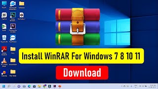 How To Download amp Install WinRAR On Windows 7810  latest version 2023 [upl. by Nirol]