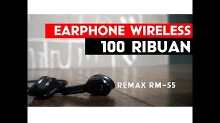 Review Remax RMS5 Sports Bluetooth Headset Indonesia [upl. by Brendin730]