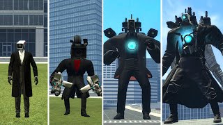 EVOLUTION OF UPGRADED TITAN CAMERAMAN BOSS In Garrys Mod skibidi toilet 50 [upl. by Jahdal]