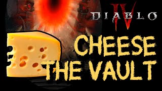 How to Cheese Nightmare Vaults in Diablo 4 Season 3  Fast Vault Guide [upl. by Fablan]