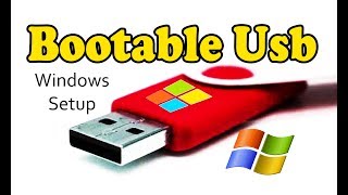 How to make USB Bootable Pendrive for Windows 7810  Usb flash drive [upl. by Haase]