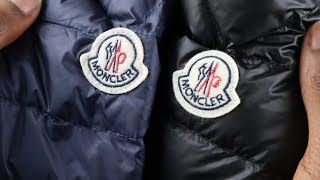 Real vs Replica Moncler HOW TO SPOT A FAKE MONCLER JACKET [upl. by Vivle]