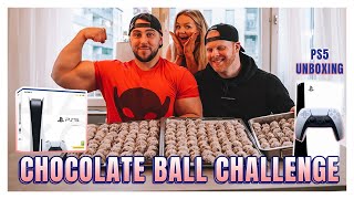 30 MINUTES CHOCOLATE BALL CHALLENGE  PS5 UNBOXING [upl. by Audun]