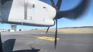 Air New Zealand  ATR 72600  Inflight Takeoff Napier Airport [upl. by Rosenzweig464]