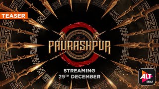 Paurashpur  Official Teaser  Starring Shilpa Shinde Annu Kapoor Milind Soman ALTBalaji [upl. by Ticon]