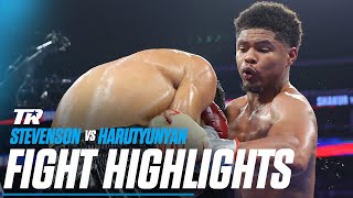 Shakur Stevenson Puts On A Clinic At Home  FIGHT HIGHLIGHTS [upl. by Yonatan]