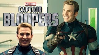 Captain Bloopers  Chris Evans Hilarious and Epic Bloopers Gags and Outtakes Compilation [upl. by Kablesh35]