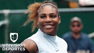 Serena Williams mostró por primera vez a su pequeña hija Alexis Olympia [upl. by Aseuqram]