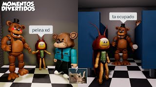 FIVE NIGHTS AT FREDDYS 2 MOMENTOS DIVERTIDOS ROBLOX VR [upl. by Aneetak433]