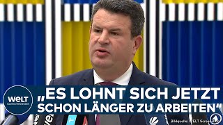 RENTE Freiwillig länger arbeiten Diese Prämien bietet die Bundesregierung  Hubertus Heil [upl. by Samul]