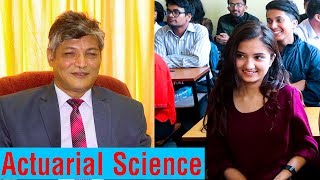 Actuarial science In Nepal  Actuary  Emerging Course in Nepal  New Course in Nepal [upl. by Durwood460]