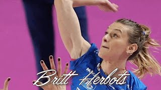 Britt Herbots │ Energetic │ Igor Gorgonzola Novara vs VK Dukla Liberec │ CEV Champion League 202122 [upl. by Adnuhs]