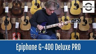 Epiphone G400 Deluxe PRO DEMO [upl. by Giavani]