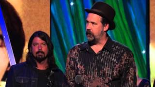 Krist Novoselic Speech Nirvana HBO Rock Hall of Fame PRO Shot [upl. by Nerta487]