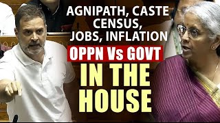 Parliament Monsoon Session  Budget Battlelines Agnipath Jobs Funds Flashpoints [upl. by Dinnie]