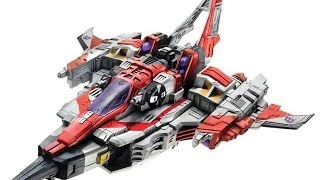 Supreme King Starscream  Transformers Cybertron  Galaxy Force [upl. by Gerfen]