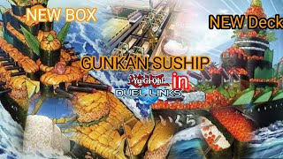 GUNKAN SUSHIP Deck YuGiOh Duel Links [upl. by Leanora]