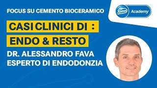 Utilizzo del cemento bioceramico Komet BioSeal per otturazione in 2 casi di endodonzia del Dr Fava [upl. by Airb541]