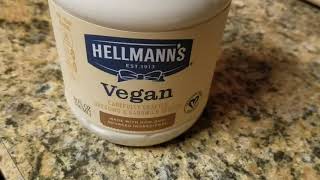 Hellmanns Vegan Mayonnaise Review Is it Good [upl. by Corette528]