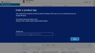 Activate Server 2012 r2 [upl. by Ecyaj]